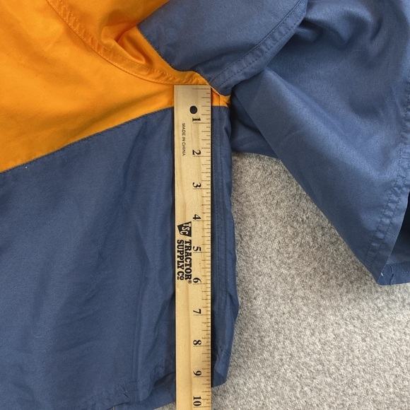 NIKE Men’s Swim Trunks Shorts M Mesh Liner Gray Orange 9" travel cruise beach - Picture 3 of 11